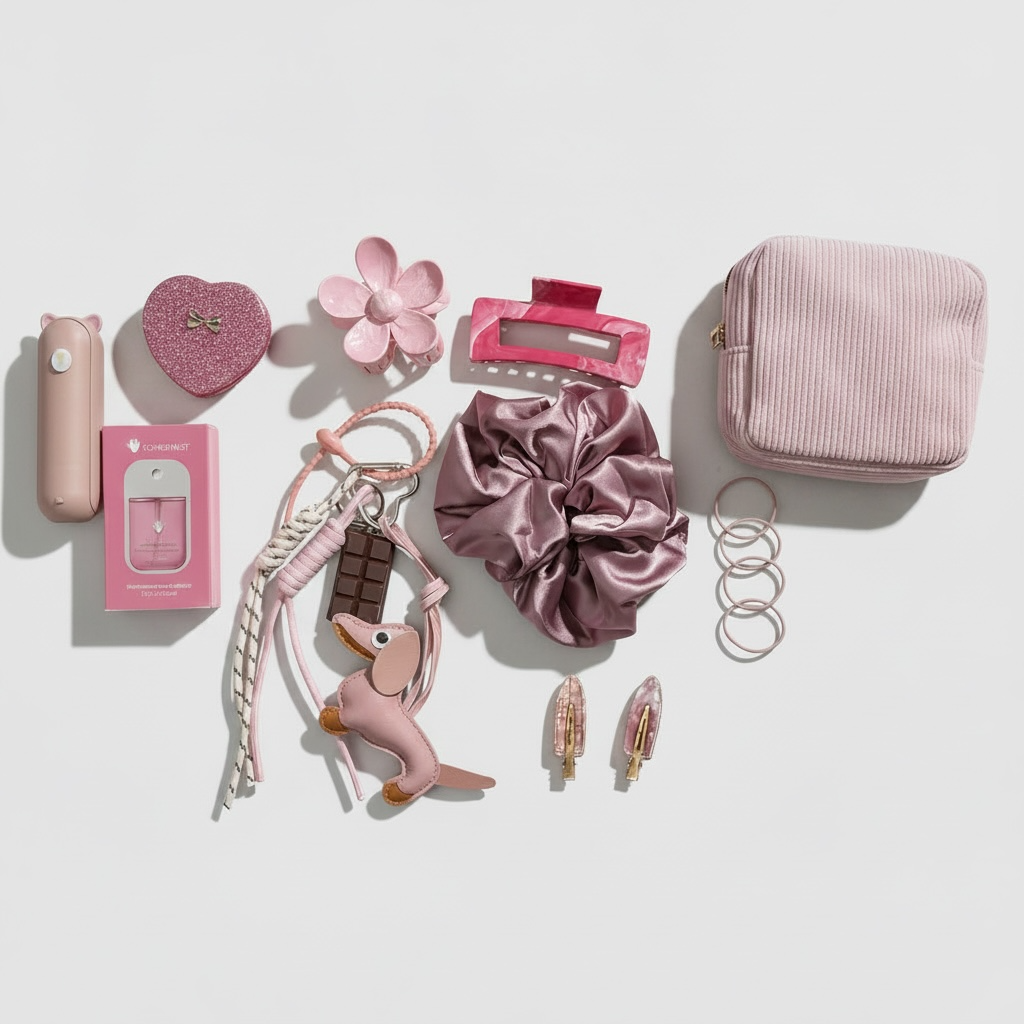 Cutethingsbox™️ Rosy Aesthetic Bundle ✨